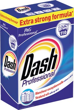 Dash poudre à laver, pour le ligne blanc, 110 doses