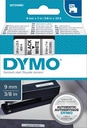 Dymo d1 ruban 9 mm, noir sur blanc