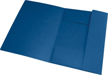 Oxford top file+ farde à rabats, pour ft a4, bleu foncé