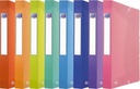 Oxford urban boîte de classement en pp, format 24 x 32 cm, dos de 4 cm, couleurs assorties transparents