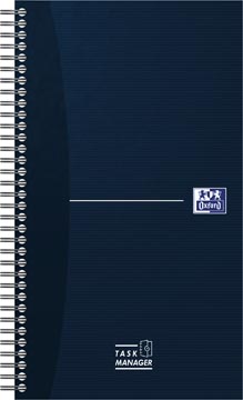 Oxford office essentials taskmanager, 230 pages, ft 14,1 x 24,6 cm, bleu