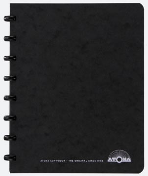 Atoma meetingbook, ft a5, noir, quadrillé 5 mm
