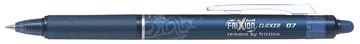 Pilot roller frixion ball clicker, encre gel, bleu