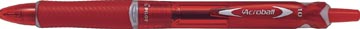 Pilot stylo bille acroball begreen, rouge