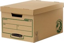 Bankers box earth series, boîte rangement, large, dos de 32,5 cm