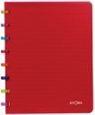 Atoma tutti frutti cahier, ft a5, 144 pages, ligné, couleurs assorties
