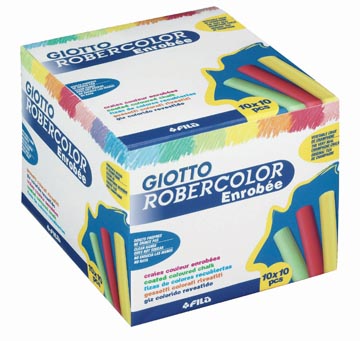 Giotto craie robercolor couleurs assorties