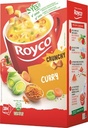 Royco minute soup curry avec croûtons, paquet de 20 sachets