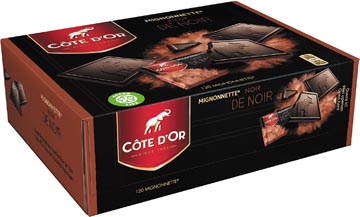 Côte d'or mignonnette, noir de noir, boîte de 120 pièces