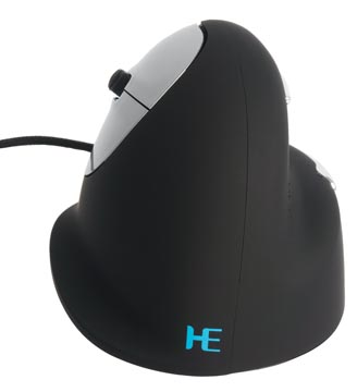 R-go he souris ergonomique, moyen, filaire, pour gauchers