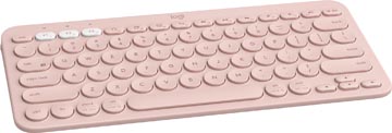 Logitech clavier sans fil k380, azerty, rose