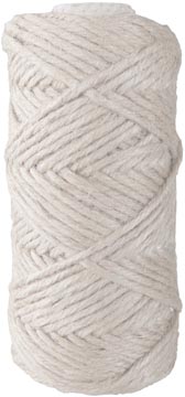 Ficelle de jute de 75 m, blanc