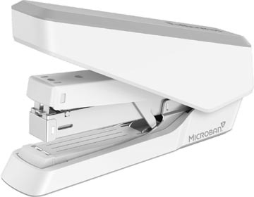 Fellowes agrafeuse lx870 easypress avec microban, full strip, 40 feuilles, blanc