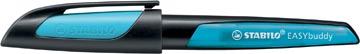 Stabilo easybuddy stylo plume, noir et bleu