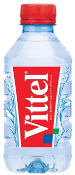 Vittel eau, bouteille de 33 cl, paquet de 24 pièces