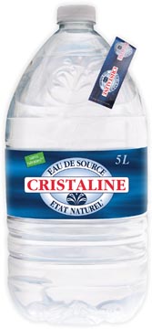 Cristaline eau, bouteille de 5 l