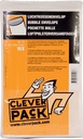 Cleverpack enveloppes à bulles d'air, ft 120 x 215 mm, avec bande adhésive, blanc, paquet de 10 pièces