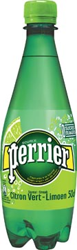 Perrier eau pétillante avec goût limon, bouteille de 50 cl, paquet de 24 pièces