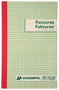 Exacompta facturier, ft 21 x 13,5 cm, bilingue, tripli (50 x 3 feuilles)