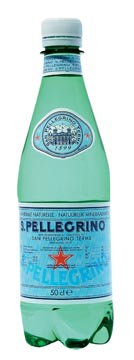 San pellegrino eau, bouteille de 50 cl, paquet de 24 pièces