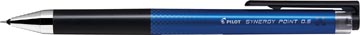 Pilot roller gel synergy point, bleu