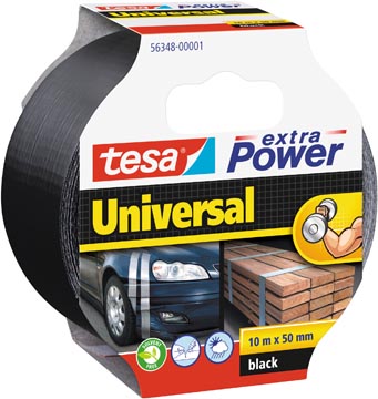 Tesa extra power universal, ft 50 mm x 10 m, noir