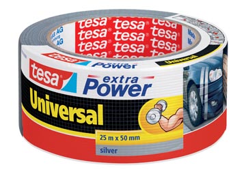 Tesa extra power universal, ft 50 mm x 25 m, gris