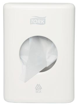 Tork distributeur des sacs hygiéniques, blanc, système b5