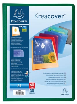 Exacompta protège-documents kreacover 30 pochettes