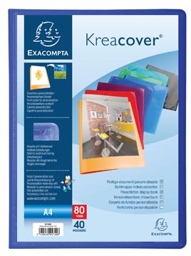 Exacompta protège-documents kreacover 40 pochettes