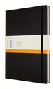 Moleskine carnet de notes, ft a4, ligné, couverture solide, 192 pages, noir