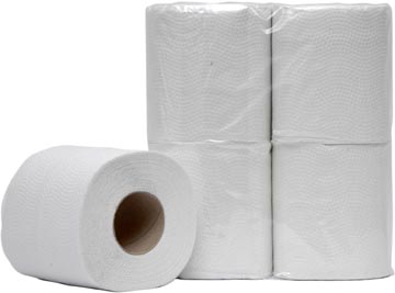 Papier toilette, recyclé, 2 plis, 400 feuilles, paquet de 10 x 4 rouleaux