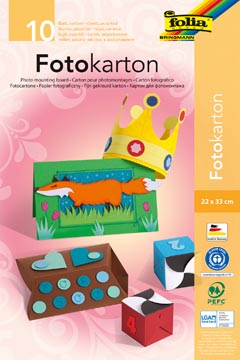 Folia carton photo