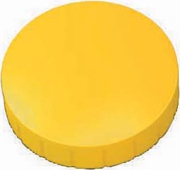 Maul aimant solid ø32mm, 0,8kg, boîte 10 pces, jaune