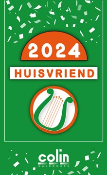 Bloc éphéméride huisvriend 2024