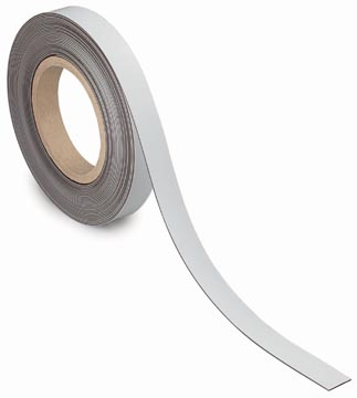 Maul bande de marquage magnétique 10mtx20mm, blanc