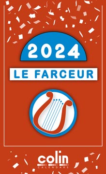 Bloc éphéméride le farceur françois pirette 2024