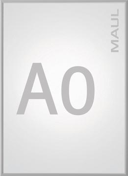 Maul cadre à clapets standard, liste 25mm, a0, aluminium