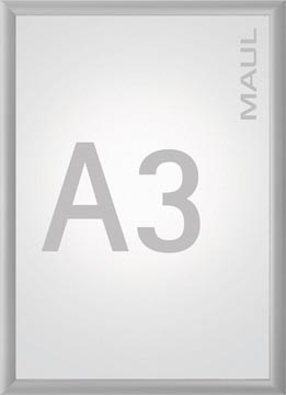 Maul cadre à clapets standard, liste 25mm, a3, aluminium
