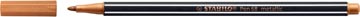 Stabilo pen 68 metallic feutre, cuivre