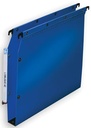 L'oblique dossiers suspendus pr armoires polypro fond 30 mm, bleu