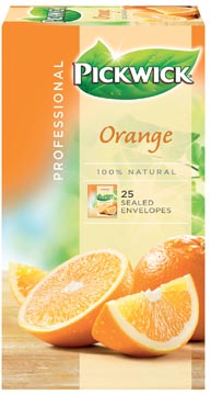 Pickwick thé, orange, paquet de 25 sachets