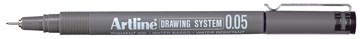 Fineliner drawing system 0,05 mm