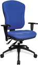 Topstar chaise de bureau wellpoint 30 sy, bleu