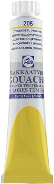 Talens gouache extra fine tube de 20 ml, jaune citron