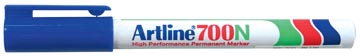 Artline marqueur permanent 700n bleu