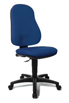 Topstar chaise de bureau point 50, bleu