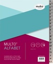 Multo intercalaires en plastique, pour ft a5, 17 trous, couleurs assorties