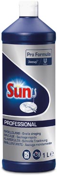 Sun liquide de rinçage lave-vaisselle, flacon de 1 litre