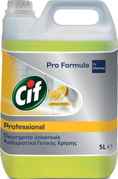 Cif détergent universel citron, bouteille de 5 l